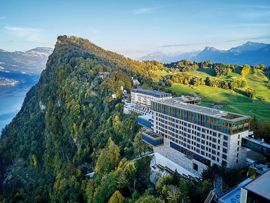 Buergenstock Resort Lake Lucerne Sommer